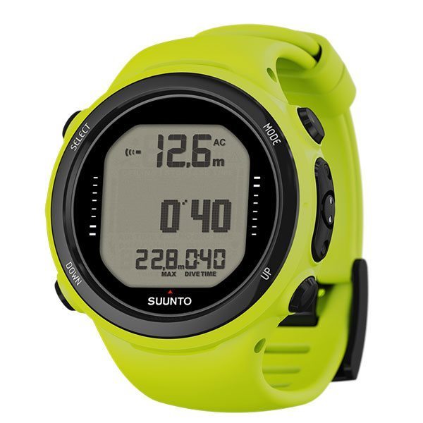 Profondimetro Subacqueo Suunto SM-16 - Analogico A Tubo Di Bourdon - Con Lancetta Max Profondità E Compensazione Altitudine - Unisex