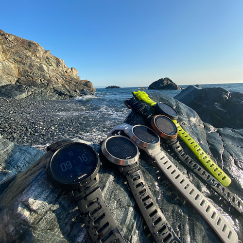 diving cpmputers on a rock